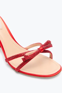 SANDALE NICOLE ROUGE 80