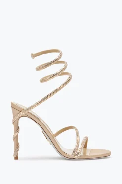 Sandale Or Avec Cristaux Margot 105