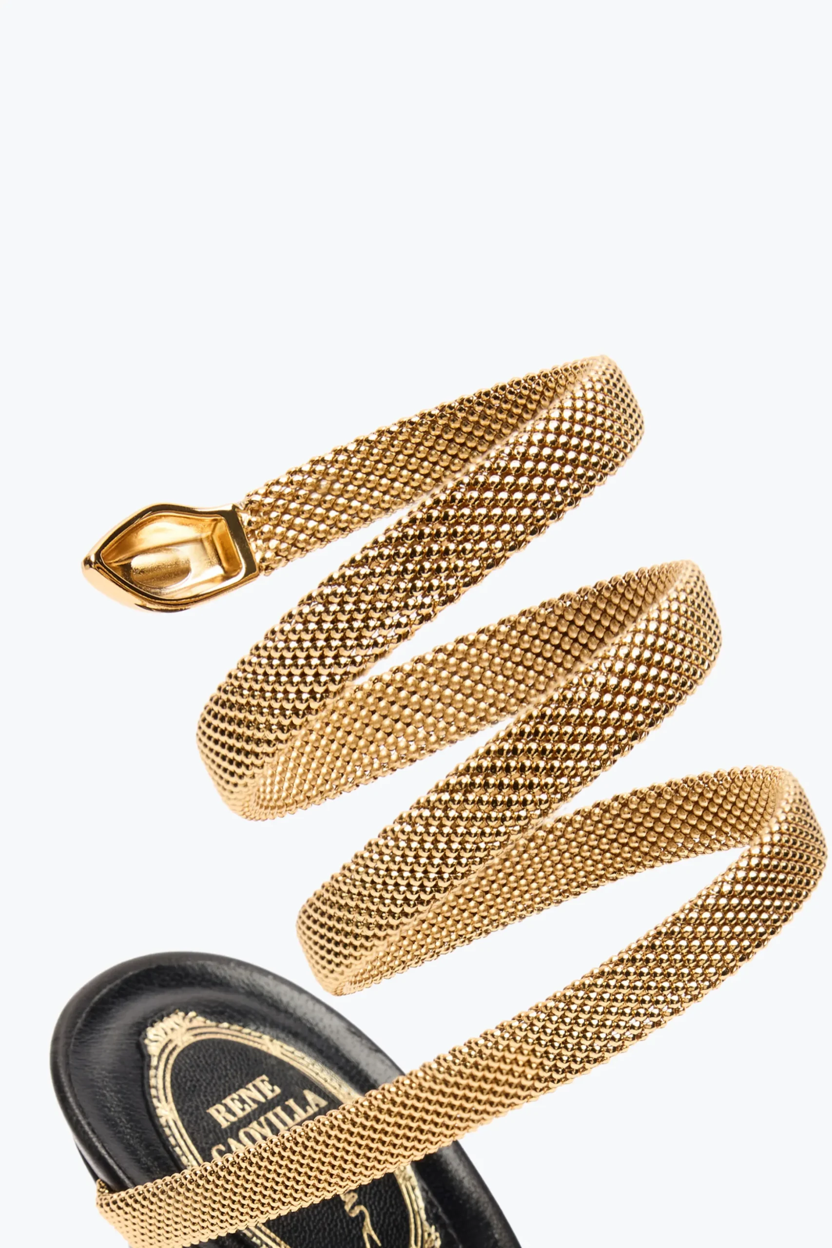 SANDALE TRIGOLD CLEO NOIR-OR 105