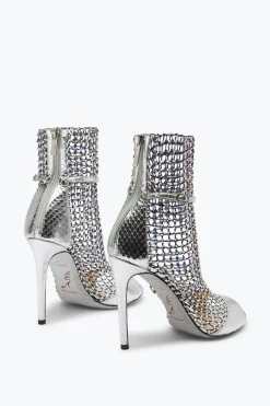 Sandales Avec Talons À Aiguilles Argent Galaxia
