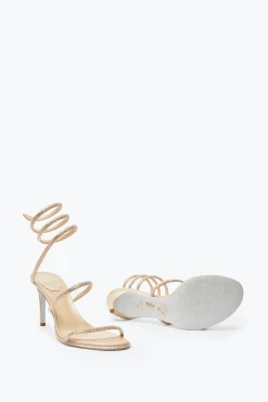Sandales En Satin Cleo
