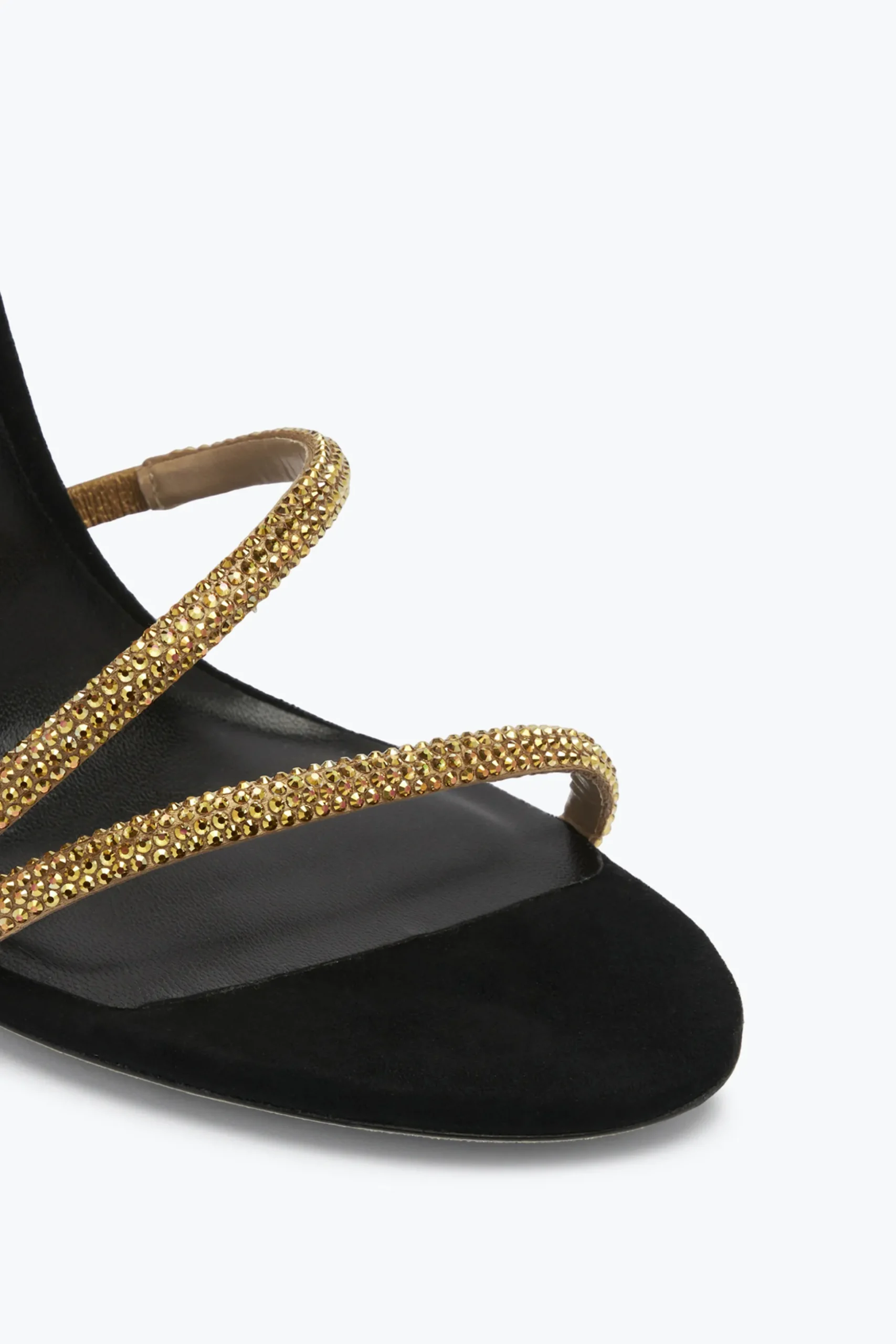 Sandales-bijou Margot Snake noires 105