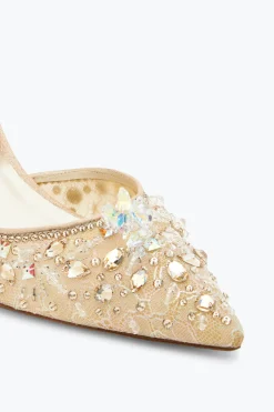 Slingback Avec Pierres Précieuses Cinderella 75