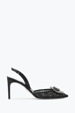 Slingback Barbara Noir 80