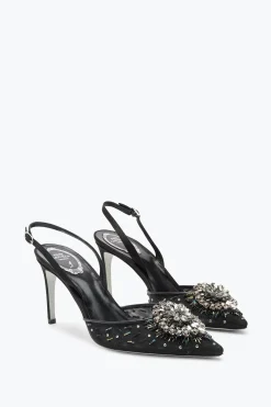 Slingback Barbara Noir 80