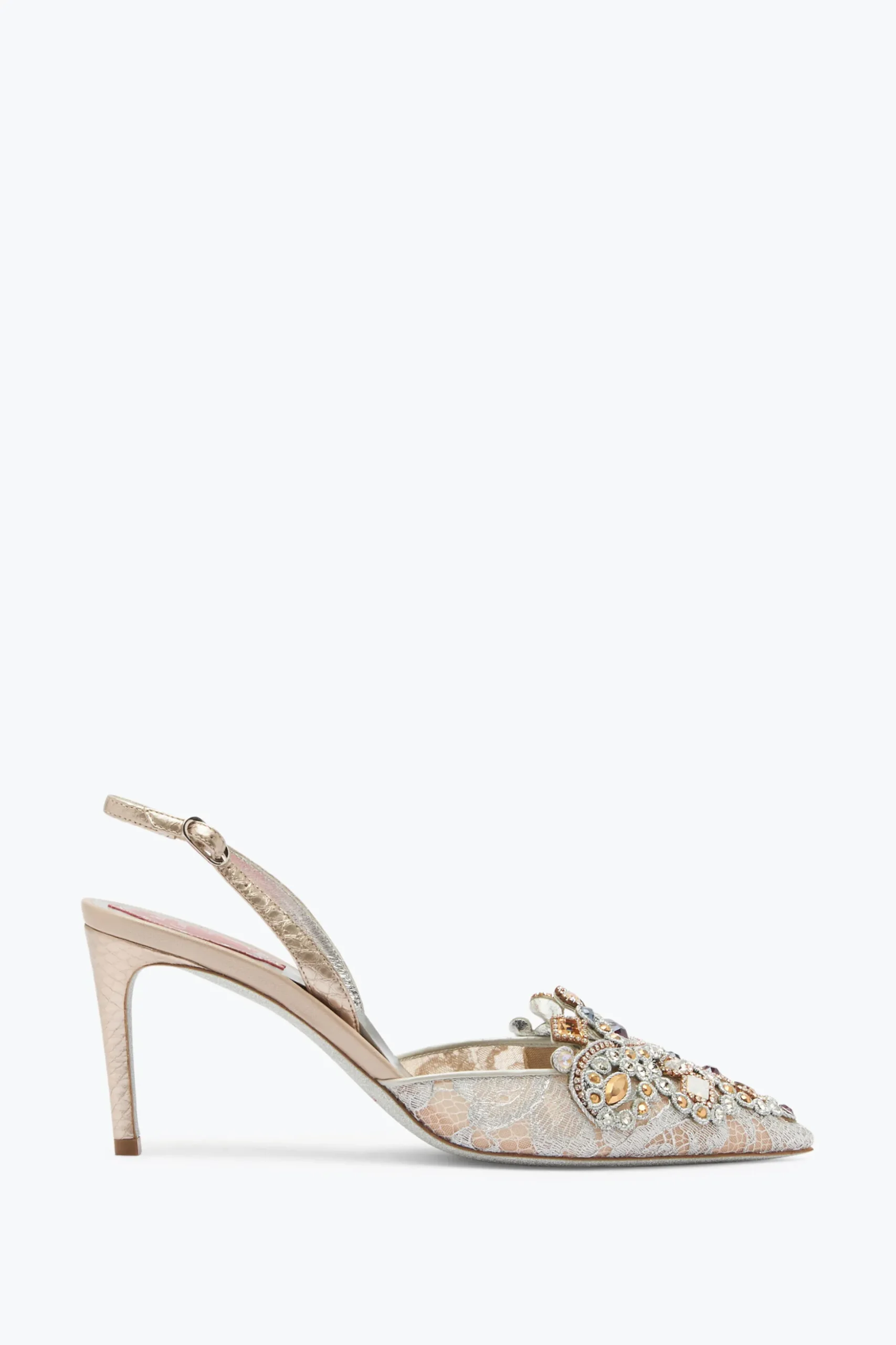 Slingback Bijou En Dentelle Veneziana 75