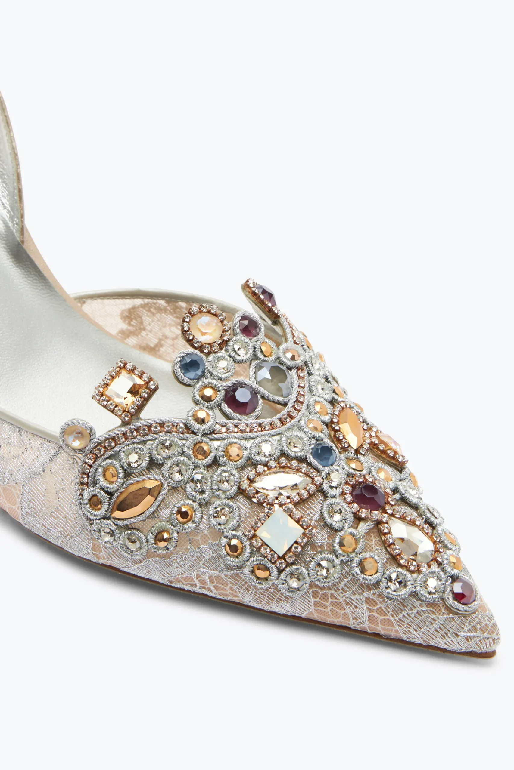Slingback Bijou En Dentelle Veneziana 75