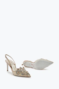 Slingback En Dentelle Veneziana 75