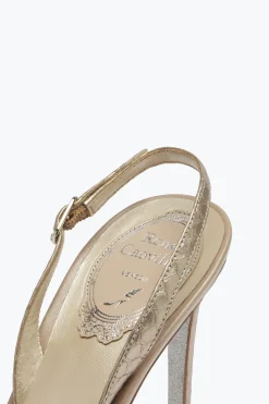Slingbacks Décorés Doré Veneziana