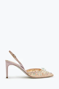 Slingbacks Élégants Rose Cinderella 75