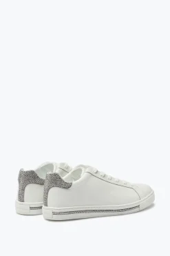 Sneakers En Cuir Avec Strass Xtra