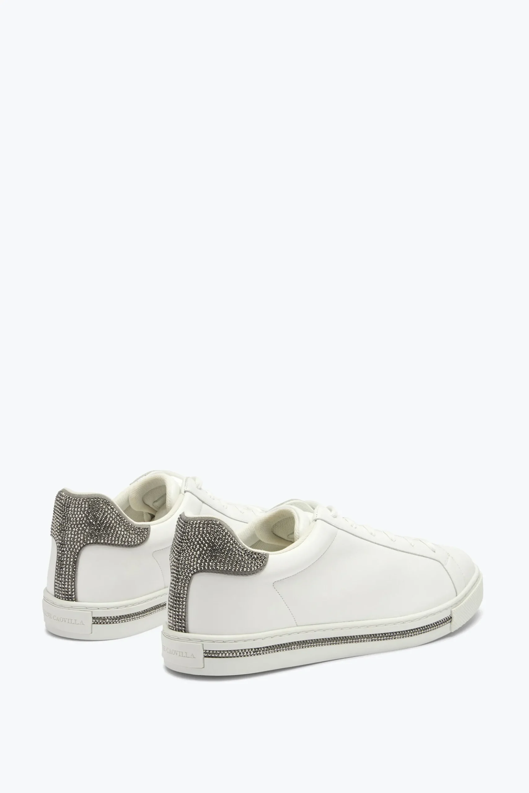 Sneakers Xtra Blanc-Argent Avec Cristaux 15
