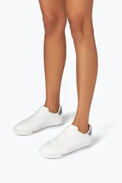 Sneakers Xtra Blanc-Argent Avec Cristaux 15